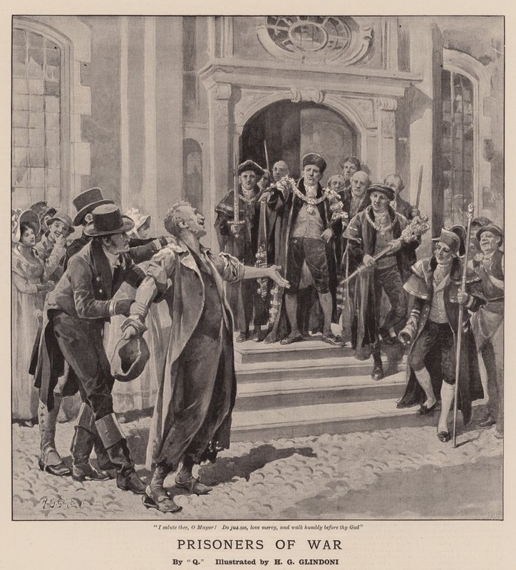 váleční zajatci od Henry Gillard Glindoni