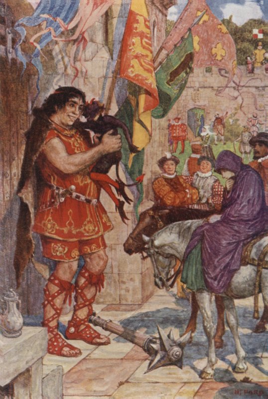 Chytil Dickieho do náruče a přidržel si ho blízko hlavy od Henry Justice Ford