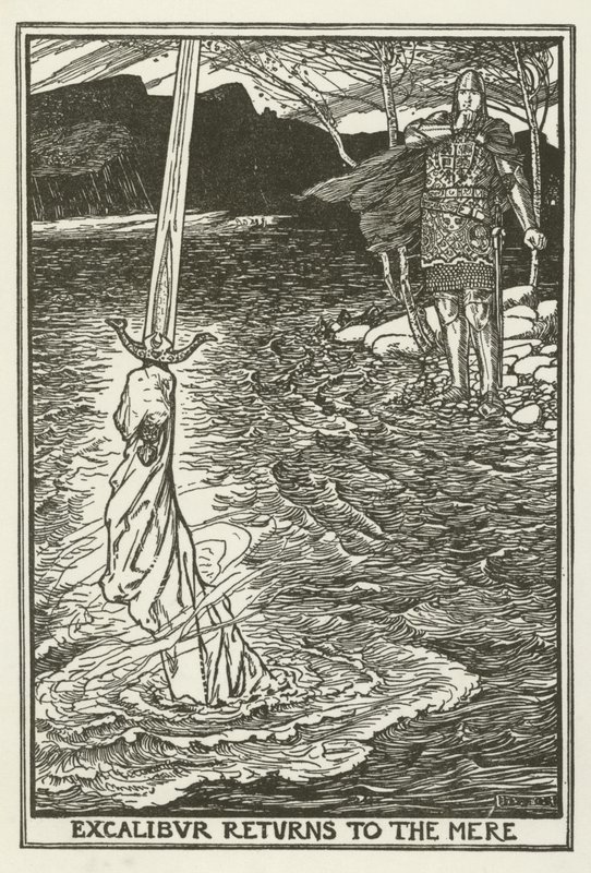 Excalibur se vrací do Mere od Henry Justice Ford