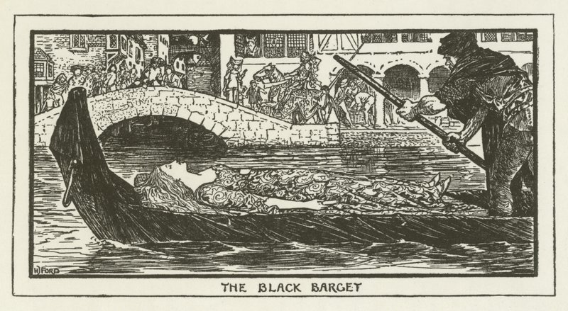 The Black Barget od Henry Justice Ford