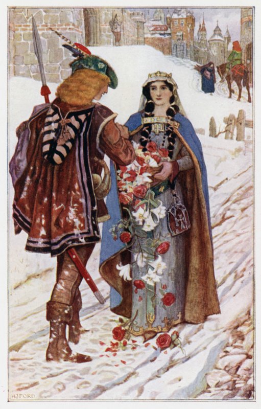 Zázrak růží a lilií od Henry Justice Ford