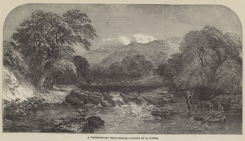 Westmoreland Trout-Stream od Henry Jutsum
