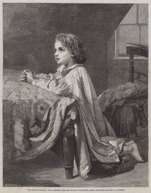 Modlitba dítěte od Henry Lejeune