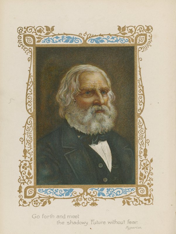 Jdi vpřed a setkej se s temnou budoucností beze strachu (chromolitho) od Henry Marriott Paget