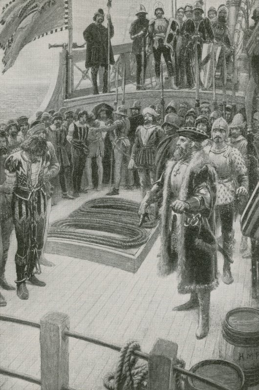 Magellan vzpouru potlačí od Henry Marriott Paget