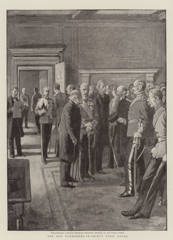 První hráz nového vrchního velitele od Henry Marriott Paget