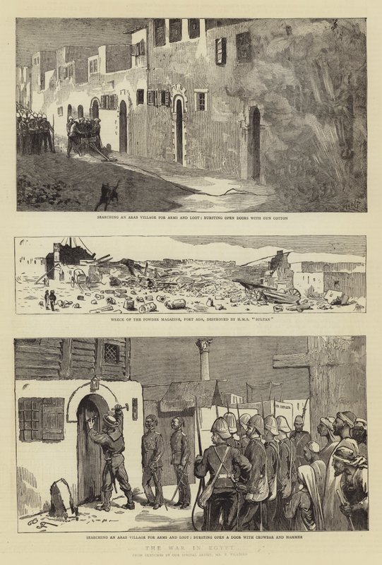 Válka v Egyptě od Henry Marriott Paget