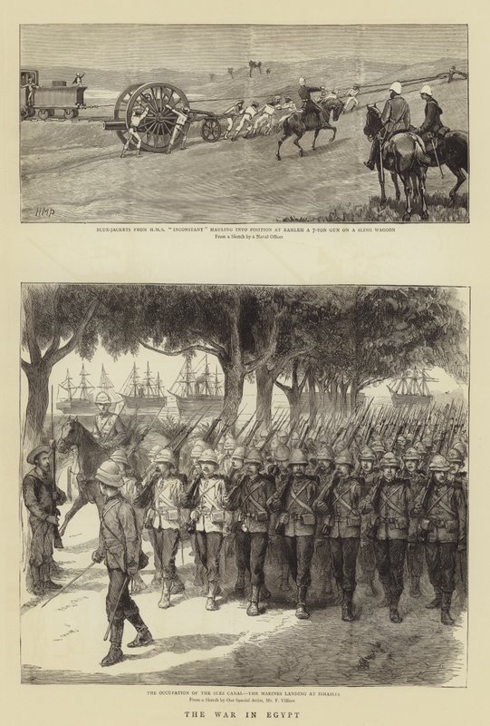 Válka v Egyptě od Henry Marriott Paget