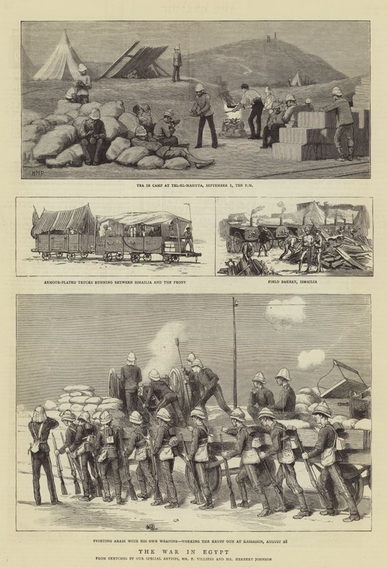 Válka v Egyptě od Henry Marriott Paget