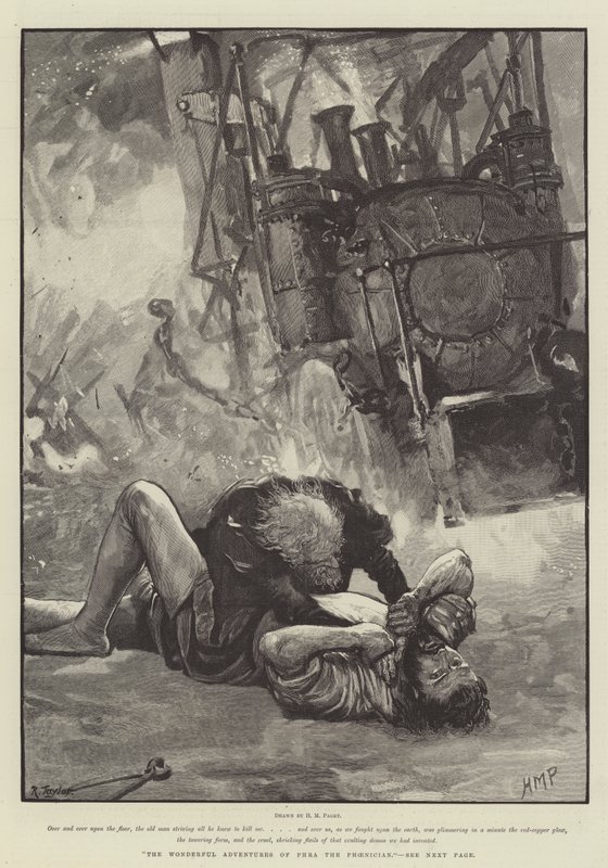 Podivuhodná dobrodružství Féničana Phry od Henry Marriott Paget