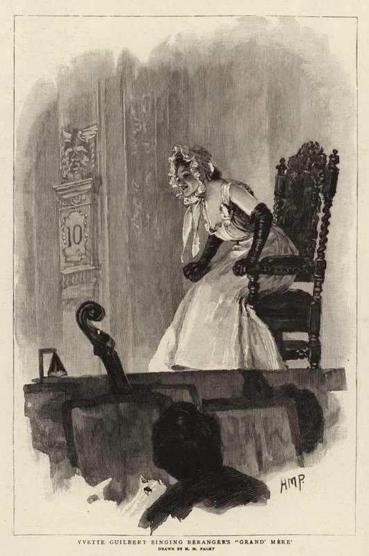 Yvette Guilbert zpívá Beranger