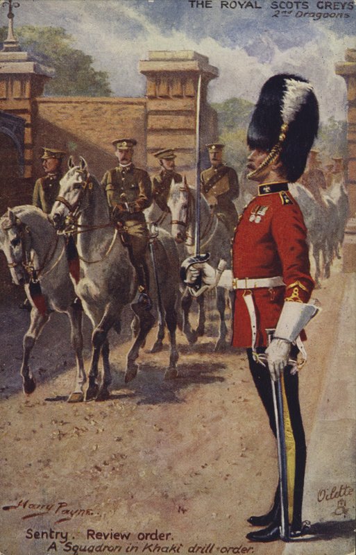 Royal Scots Grays od Henry Payne