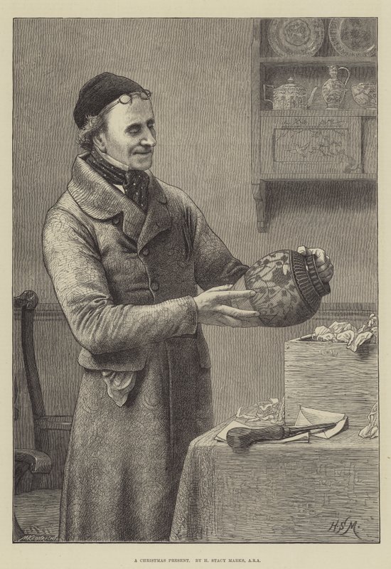 Vánoční dárek od Henry Stacey Marks