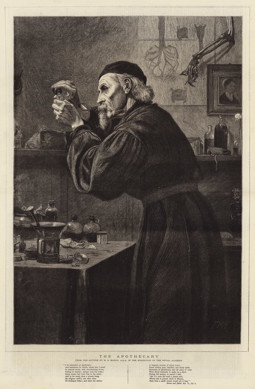 Lékárník od Henry Stacey Marks