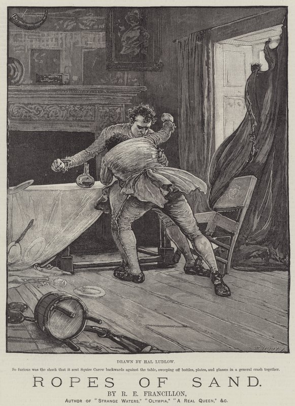 Lana písku, R E Francillon od Henry Stephen Ludlow
