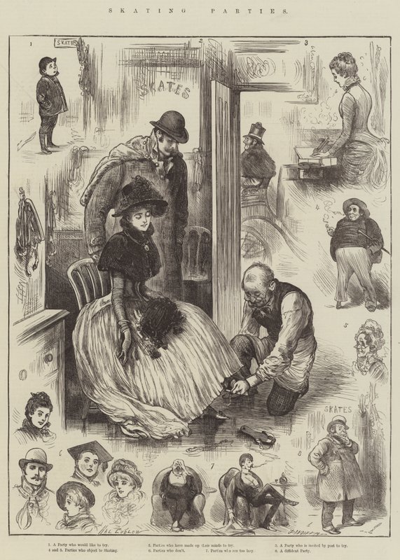 Bruslařské večírky od Henry Stephen Ludlow