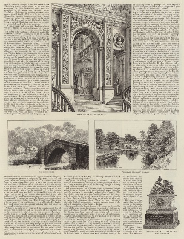Chatsworth od Henry William Brewer