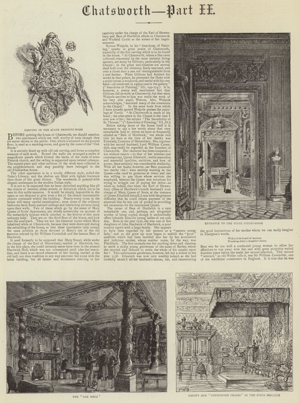 Chatsworth od Henry William Brewer