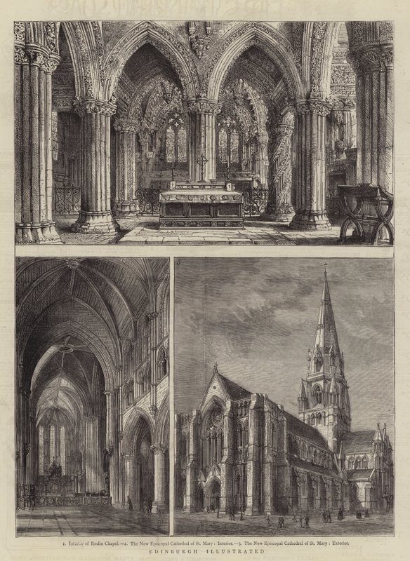 Edinburgh Illustrated od Henry William Brewer
