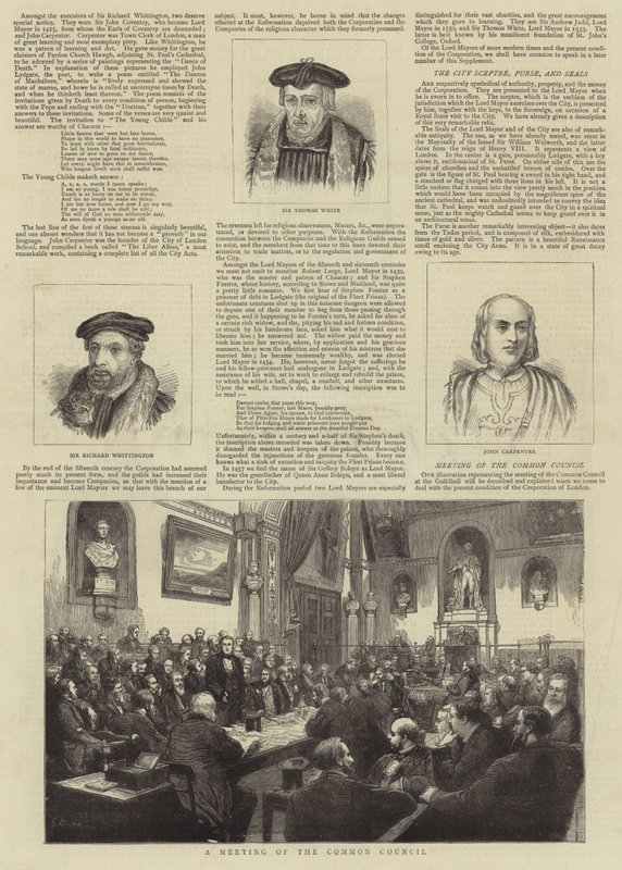 Londýnská korporace od Henry William Brewer