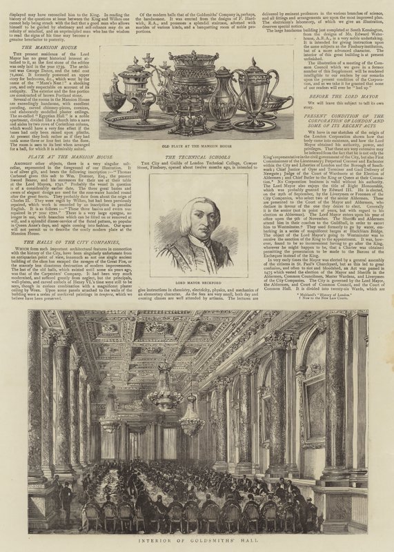 Londýnská korporace od Henry William Brewer