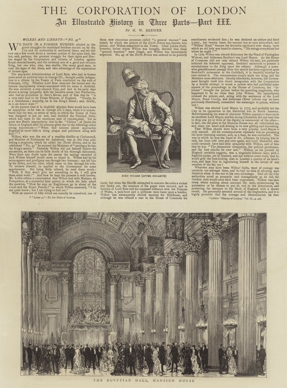 Londýnská korporace od Henry William Brewer