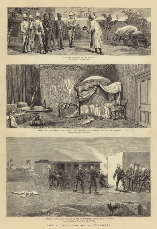 Okupace Alexandrie od Henry William Brewer