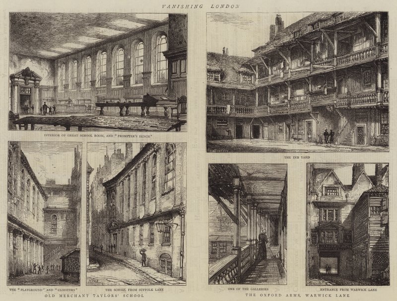 Mizející Londýn od Henry William Brewer