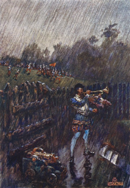 Alarm, příliš pozdě! (barva lito) od Henry (after) Sandham