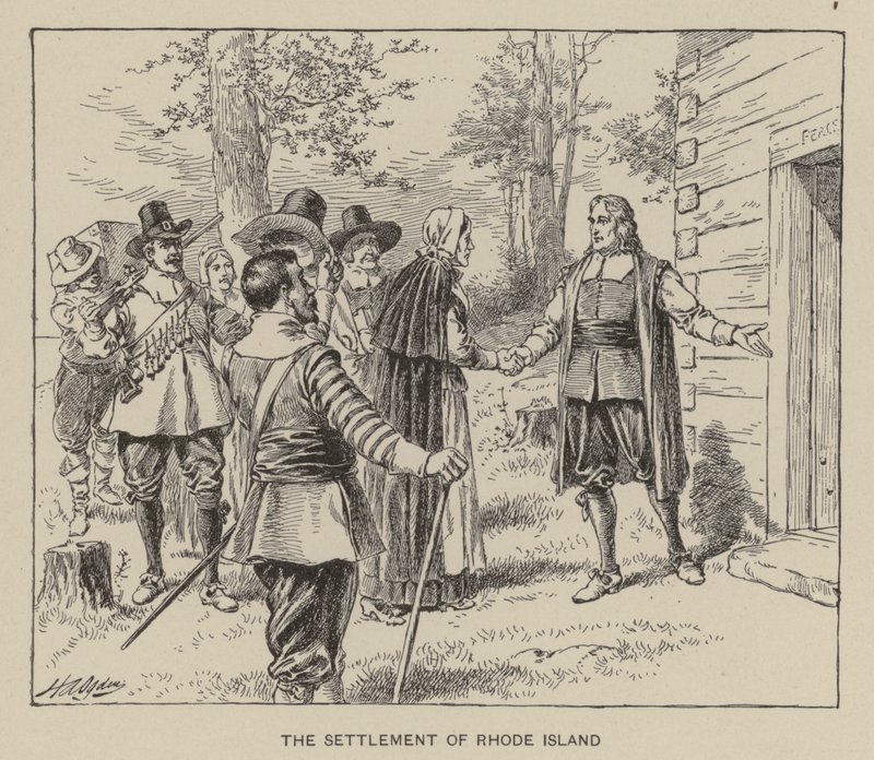 Osada Rhode Island (litho) od Henry Alexander (after) Ogden