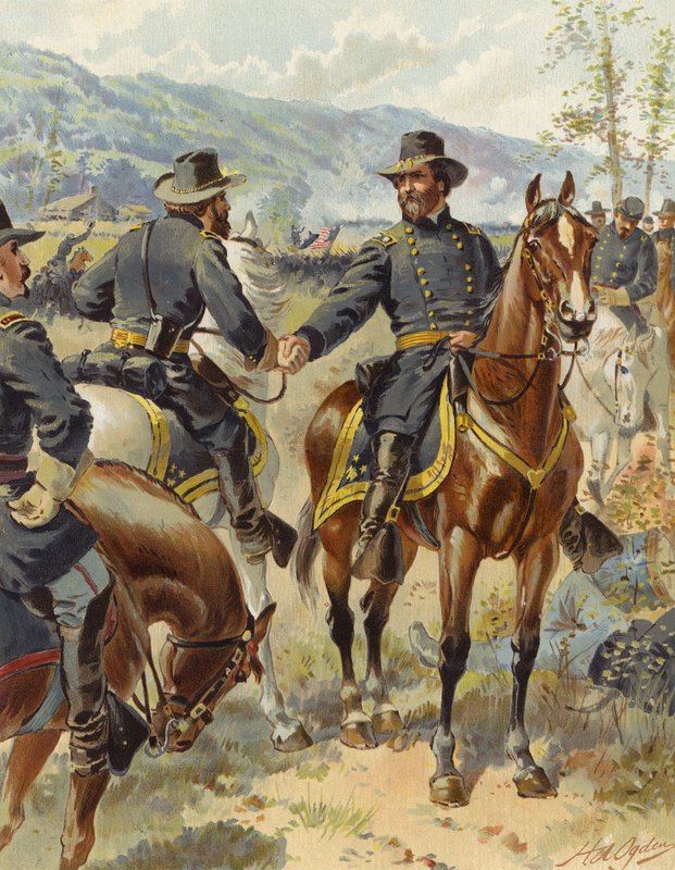 Thomas at Chickamauga, 20 září 1863 od Henry Alexander Ogden