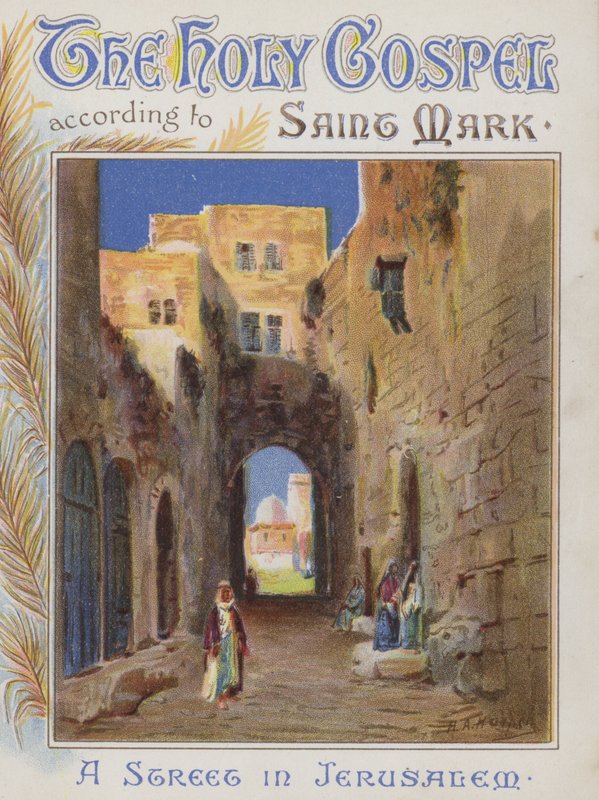 Ulice v Jeruzalémě (chromolitho) od Henry Andrew Harper