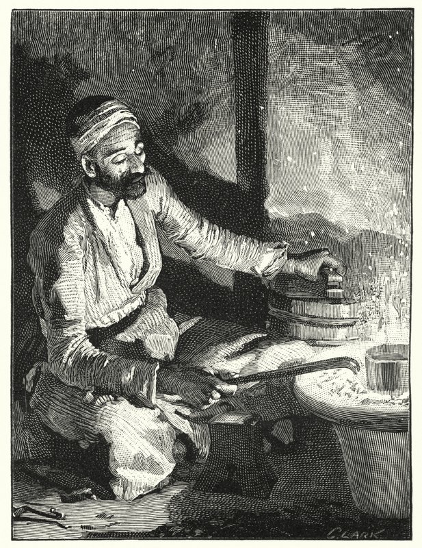 Východní stříbrník (litho) od Henry Andrew Harper