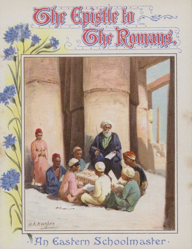 východní učitel (chromolitho) od Henry Andrew Harper