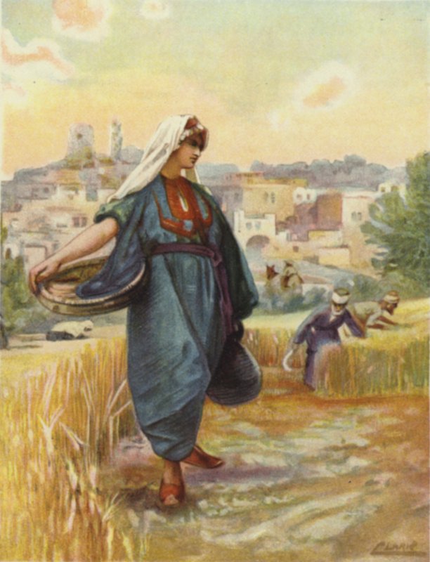 Sklizeň ječmene (color litho) od Henry Andrew Harper