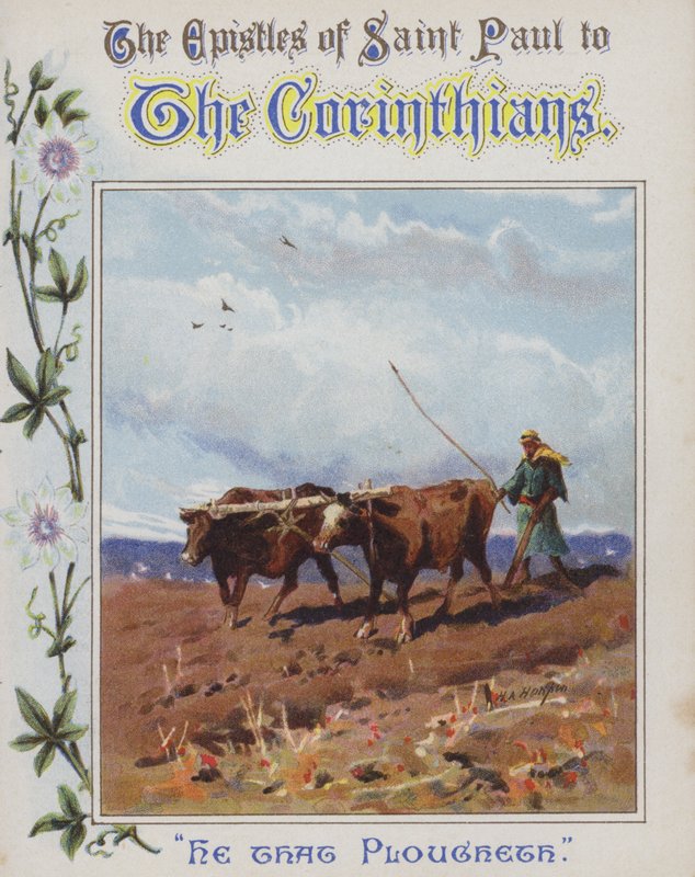 Ten, kdo orá (chromolitho) od Henry Andrew Harper