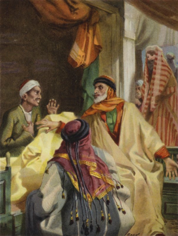 Na bazarech v Damašku (barva lito) od Henry Andrew Harper