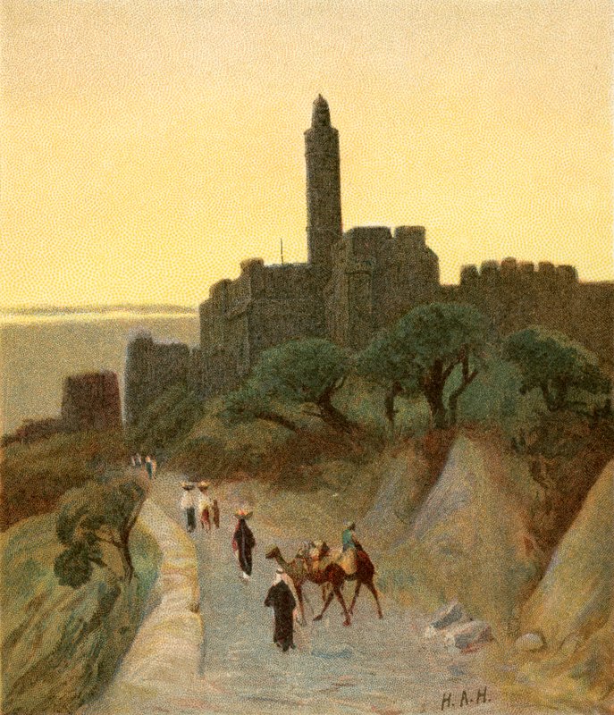 Jeruzalém, Davidova věž od Henry Andrew Harper