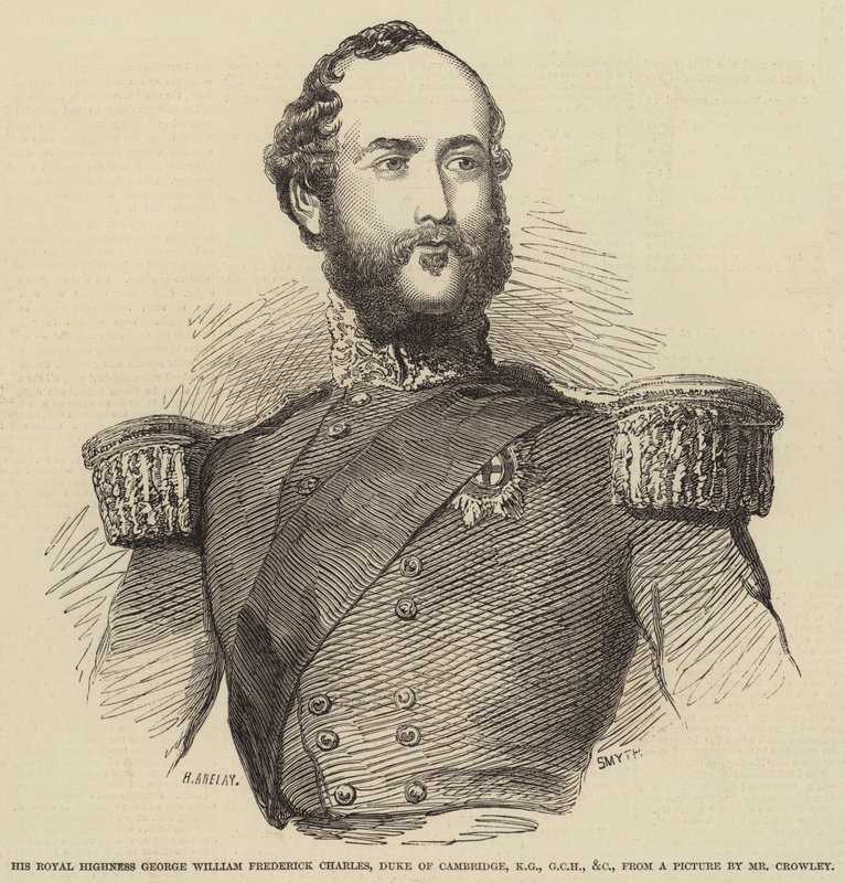 Jeho královská Výsost George William Frederick Charles, vévoda z Cambridge, KG, GCH, atd. od Henry Anelay