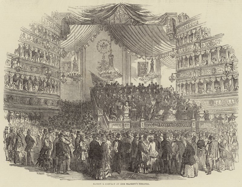 Národní koncert v Divadle Jejího Veličenstva od Henry Anelay