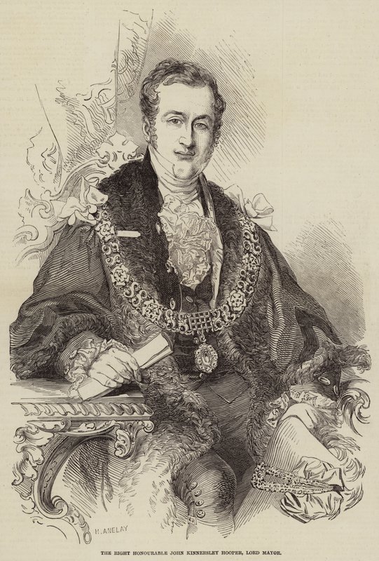 Ctihodný John Kinnersley Hooper, primátor od Henry Anelay