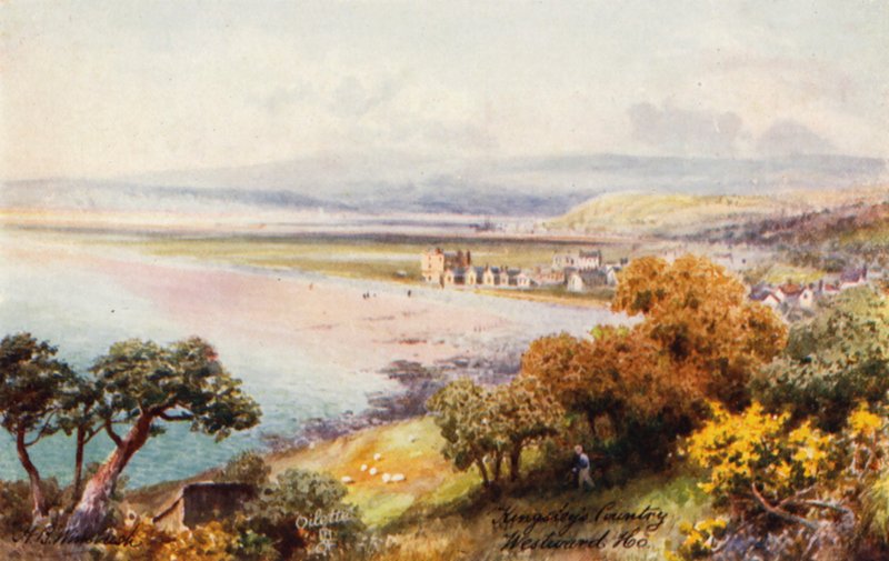 Westward Ho! (barevná litografie) od Henry B. (after) Wimbush
