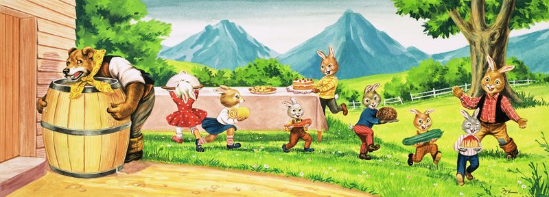 Medvěd králík od Henry Charles Fox