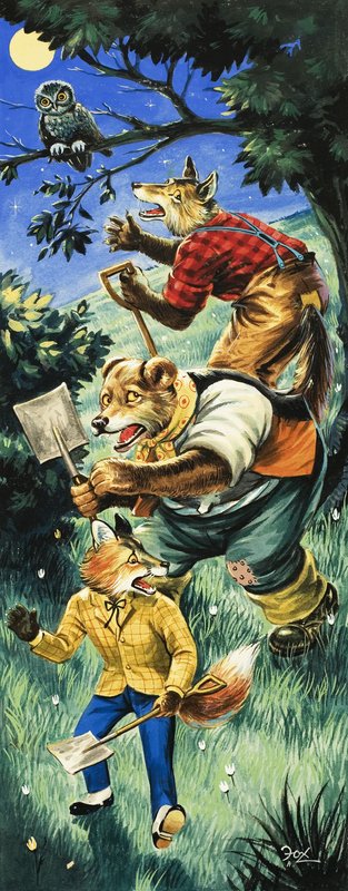 Králík Brer od Henry Charles Fox