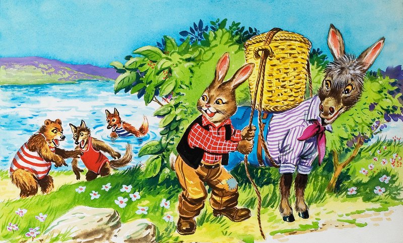 Králík Brer od Henry Charles Fox
