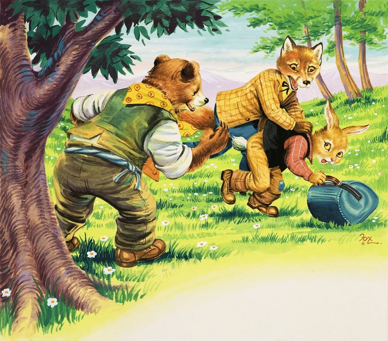 Králík Brer od Henry Charles Fox