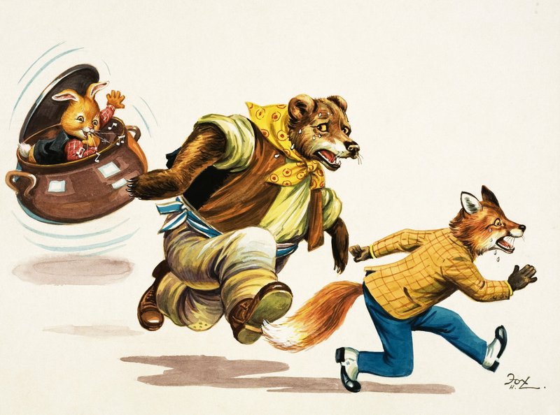 Králík Brer od Henry Charles Fox