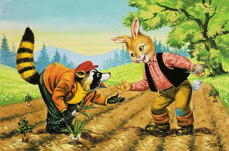 Králík Brer od Henry Charles Fox