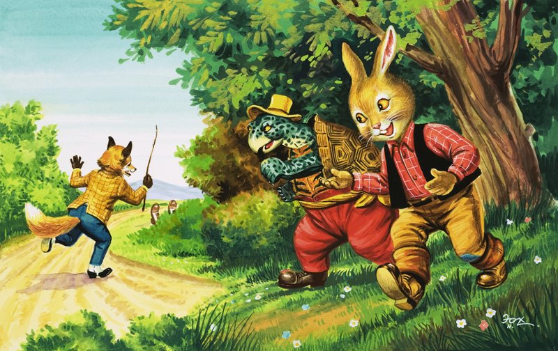 Králík Brer od Henry Charles Fox