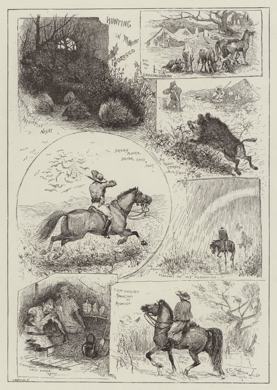 Lov v Maroku od Henry Charles Seppings Wright